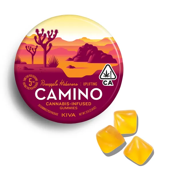 Camino Pineapple Habanero Uplifting Gummies